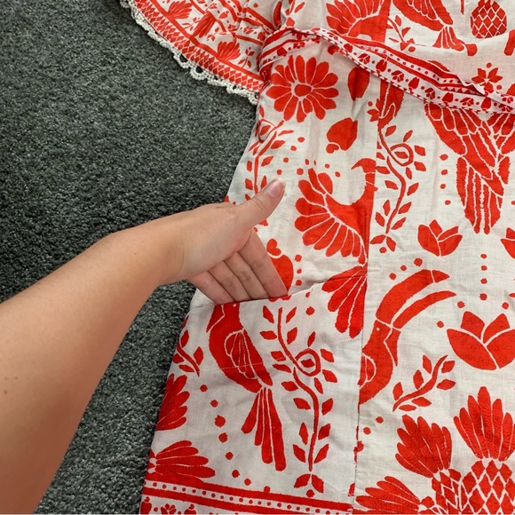 Farm Rio Jungle flow mini dress - Picture 8 of 13